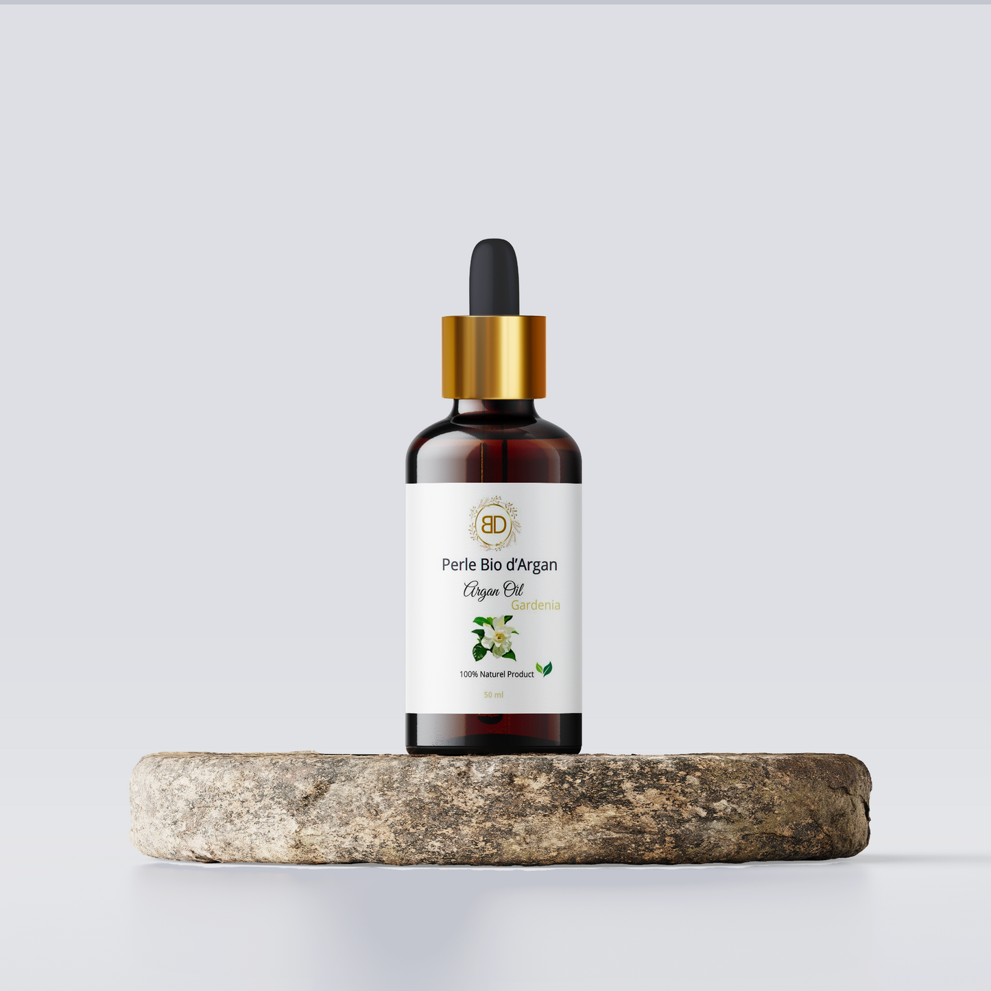 Huile de Barbe au Gardénia - Élégance, Hydratation & Raffinement